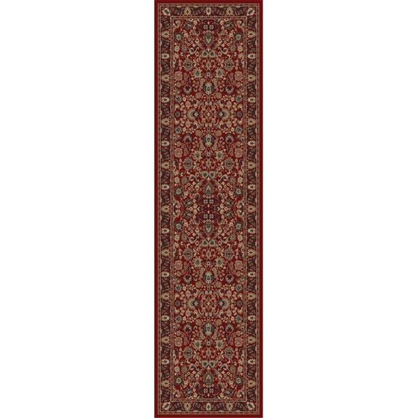 Concord Global 2 ft. x 3 ft. 3 in. Persian Classics Mahal - Red 21001